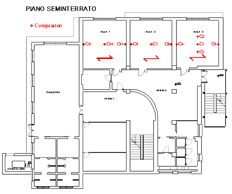 Scuola Laurito piano seminterrato